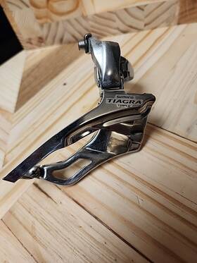 Fd-4503 Shimano Tiagra Triple Front Derailleur Clamp On 31.8 Down Tube Diameter