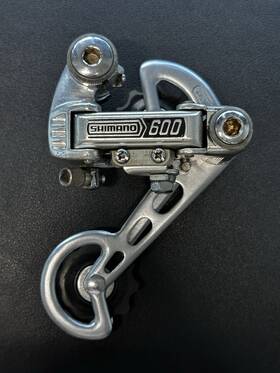 Rd-6101 Shimano Vintage 600 Gs Long Cage Rear Derailleur 1st Gen - Zd Date Code