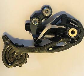 Rd-m972 Shimano Xtr Long Cage 9-spd Rear Derailleur Used Vgc