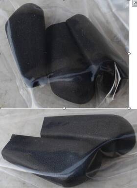 Sh-66a0600 Shimano 5 Lot Nos Deore Xt Sl-m732 3 Rear 2 Front Rubber Thumbshifter Covers
