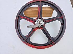 D244272 Skyway Red Rear 20 Inch Bmx Tuff Wheel Ii Serial #208961 Suntour Coaster Brake