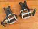 Sp-452 Sr Vintage Suntour Racing Pedals W Mt Christophe Cages Straps Japan