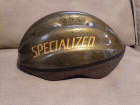 34386543 Specialized Vintage 1995 Bicycle Helmet Gold/green