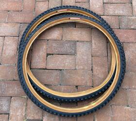 47-559 Specialized Rare Vintage Hardrockftr Mtb Tires Set 26x1.95 Black And Tan