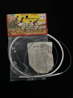 Sturmey-archer 74732 Nos Sturmey-archer Universal Shift Cable Vintage White Mpn