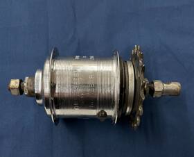 Aw88-11 Sturmey-archer Vintage 3 Speed 36h Hub No Push Rod