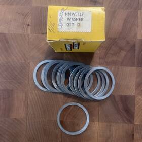 Sturmey-archer Hmw.127 New-old-stock Box Of Twelve 12 Sturmey-archer Washers Hmw.127. Nj