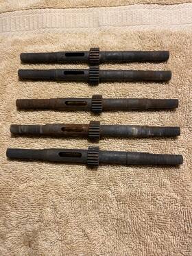 Hsa313 Sturmey-archer Hsa 313 Nos Vintage Axle Qty5