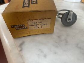 Hsj.560 Sturmey-archer New-old-stock Vintage Metal Pulley Complete 1 Inch Hsj.560. Nj