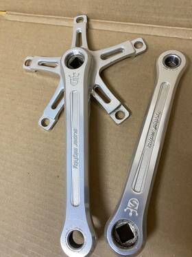 Gt04109 Sugino Super Mighty 170mm Vintage Bmx Cranks Nice