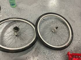 6061h-t6 Sun Ringle Alex Vintage Redline Sealed Hubs Al-dr13 451x13 Rims Old School Bmx Kendra Tires