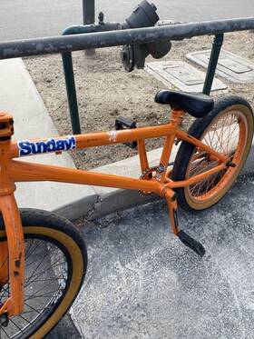 7855 Sunday Vintage/antique Aaron Ross Orange Soda / Odyssey Pro Complete