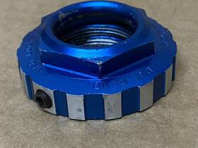 Gt04271 Suntour Japan Pat. Pend. Original Blue Anno Headlock Vintage Bmx