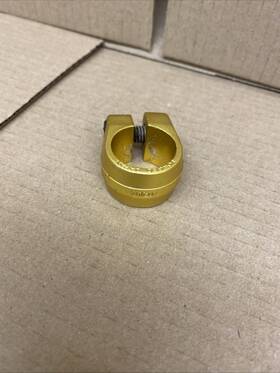 Suntour Gt05132 Forged Japan Nice Gold Old Bmx Seat Post Clamp