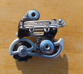 Rd-1700 Suntour Cyclone Racing Rear Derailleur Super Light At 178 Grams - Minty