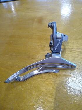 St-fsbp4 Suntour Nos Fse Triple Front Derailleur 31.8 Clamp Eroica Vintage Road Touring