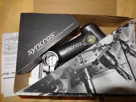S3-2015-110 Syncros New In Box Nos Gun Metal Cattlehead Ahead Mtb Stem 110mm Vintage