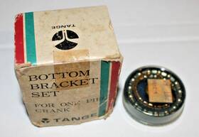 Bb-170 Takagi Tange Bmx 3pc Bottom Bracket And 1 Inch Headset Bearings Nos 1980s Vintage Mx