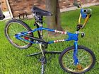 Takara Outlaw Oldschool Blue Gold Bmx Bike All Original