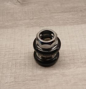 P.5000 Tange Vintage Falcon Silver/black 25.4 X 24 Tpi Alloy Cups - Steel Races