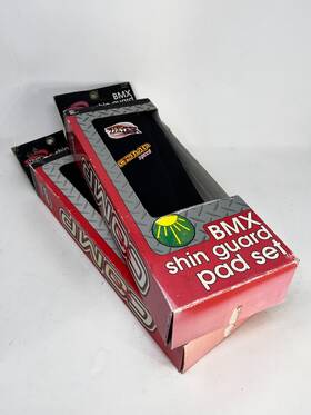 Team Bmx 026599112306 Vintage 90s Medium Shin Guard Pad Set Comp Speed Freestyle Toys R Us