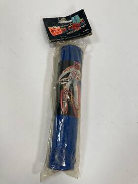 5-420 Team Cycle Cycles Bmx Competition Series Handlebar 9 Inch Pad Cover Old School Blue Nos