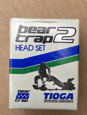 Gt04369 Tioga Beartrap 2 Nos Original Headset Nice Vintage Bmx