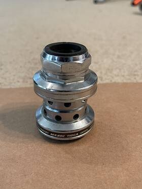 Mx402 Tioga Original 1980 S Headset Old School Bmx Hutch Gt Silver Tange