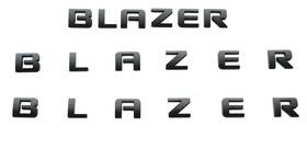 Tomilia Newz06#2 3pcs 2019-2023 Blazer Front Door Tailgate Liftgate Emblem Nameplate Letters 3