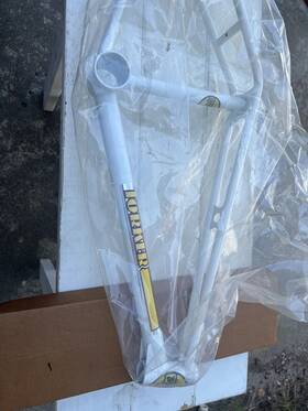 Nt3690 Torker Og 1984 Old School Bmx Bike White Frame And Chrome Forks Ser# 1184 092p