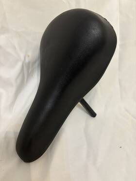 Troxel 8-19-1983 Vintage New Old Stock Black Bicycle Bmx Seat Made In Usa
