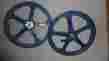 Tuffwheel2 Tuffwheel Skyway Tuff Wheel Ii Blue Set 5 Spoke Bendix Cog Excellent Condition