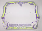 Underground Products Vintage Bmx Number Plate Nos Original Issue Stepping