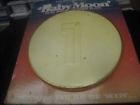 Uni Baby Moon Rear Side Number Plate White Bmx Race