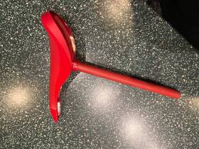 258854 Uni-seat Red Bmx Hammer Head Old School 7/8 Inch Post Nos 1978-1986