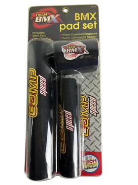 11225 Universal Bmx-old School Vintage Pti Geoffrey Inc Team Comp Speed Bicycle Pad Set 1999