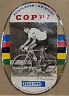 Vintage Nos Fausto Coppi Bicycle Promotional Window Poster Decal Made