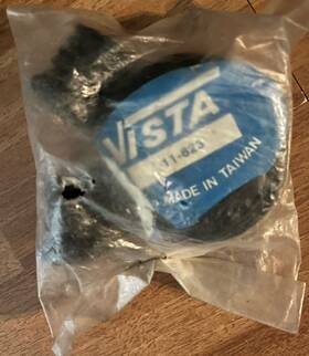 11-623 Vista Vintage Handlebar Tape And Plugs Nos Bicycle Parts