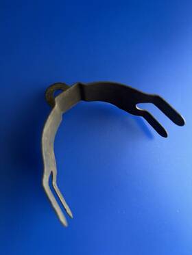 447011 Wald Vintage English Bicycle Rear Fender Mount # 447 Cad Finish Nos