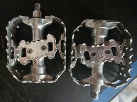 Lu-952 Wellgo Old School Pedal 1/2 For Bmx Or Mtb. Beautiful Shape