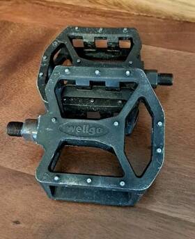 Lu-a8 Wellgo Old School Bmx Aluminum Pedals