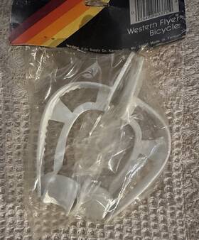 33-4037 Western Flyer Vintage Bicycle Rear Frame Stander 9 White