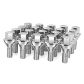 7b024c X -power 12x1.25 Wheel Lug Bolts Replace For Je/ep 17mm Hex-24mm Shank 20 Silver