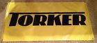 Yellow 48x24inch Black Banner- Torker Bmx School 280