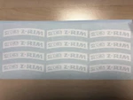Acs Z Rim Stencils Old School Bmx Restoration Decals. Fixed Price $20.89.