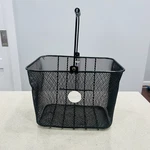 Wald Bike Bicycle Basket Black Mesh Front Mount With Quick Release Handle Nwot. Fixed Price $20.69.