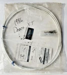 Nos Shimano Deore Xt Shifter Cable Housing White Mtb Bicycle 80'S Trek 15' Long!. Fixed Price $79.00.
