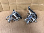 Sr Sakae SP-150 9/16" Pedals With Mks Japan Toe Clips. Fixed Price $80.00.