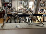 Hutch Trick Star 21 Frame Bmx Bike Chrome. Fixed Price $1000.00.