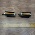 Vintage Black Wald 7141 Block Reflector Pedals 1/2 Spindle 3 1/4 Long Nos. Fixed Price $29.95.
